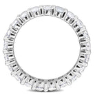 4 1/5ct DEW Moissanite Oval Eternity Ring in Sterling Silver Jewelry Lord & Taylor