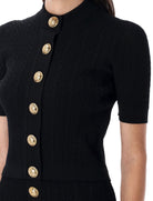 BLACK VISCOSE SWEATERS Balmain
