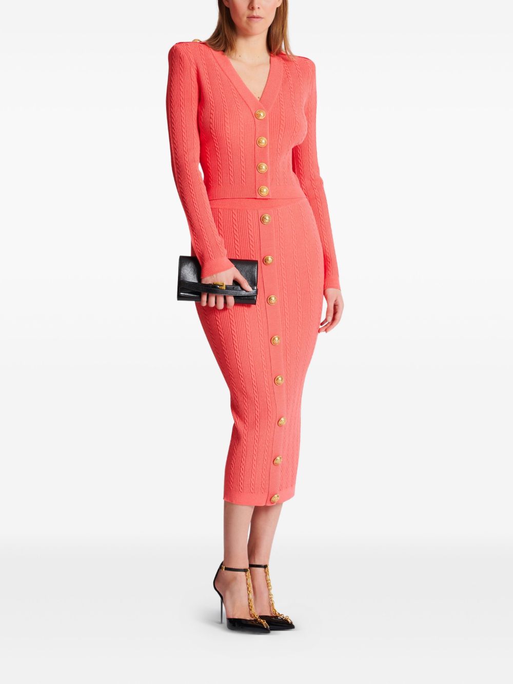 V-NECKED CARDIGAN Balmain