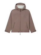 DOVE GREY ZIP-UP JACKET WITH HOOD Kenzo BEIGE S