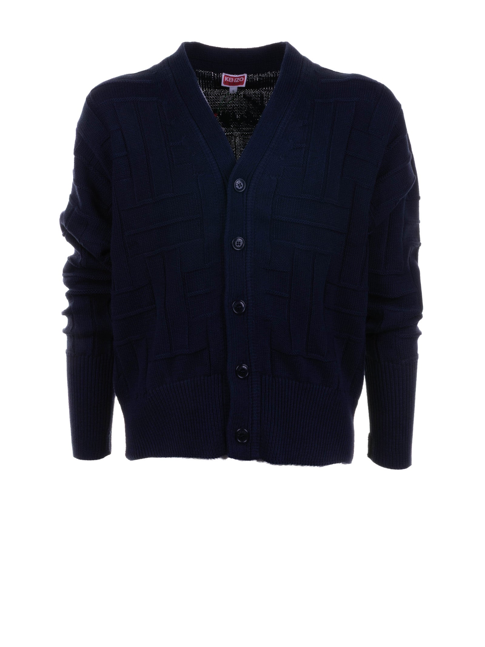 KENZO CARDIGAN WITH BUTTONS Kenzo BLUE S