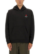 BLACK COTTON SWEATSHIRTS Kenzo