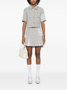 4BAR COTTON BLEND SKIRT Thom Browne