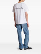 " SIGNATURE" EMBROIDERED T SHIRT REGULAR FIT Balmain