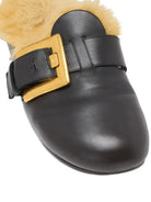 FAUX FUR LINED MULES Balmain