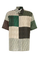 MULTICOLOR LINEN SHIRT Fendi MULTICOLOURED 39