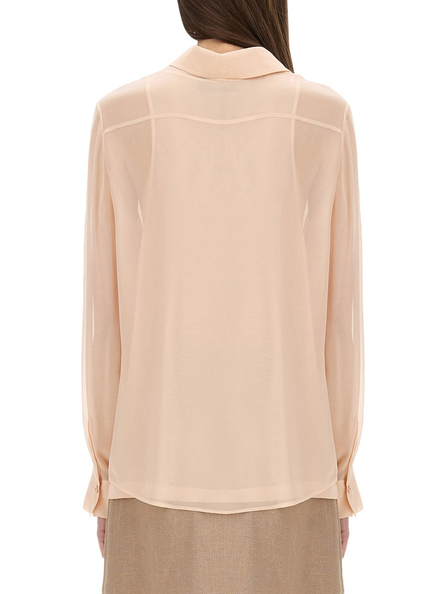 EMBROIDERED GEORGETTE TOP Fendi