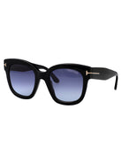 NERO LUCIDO / BLU GRAD ACETATE SUNGLASSES Tom Ford