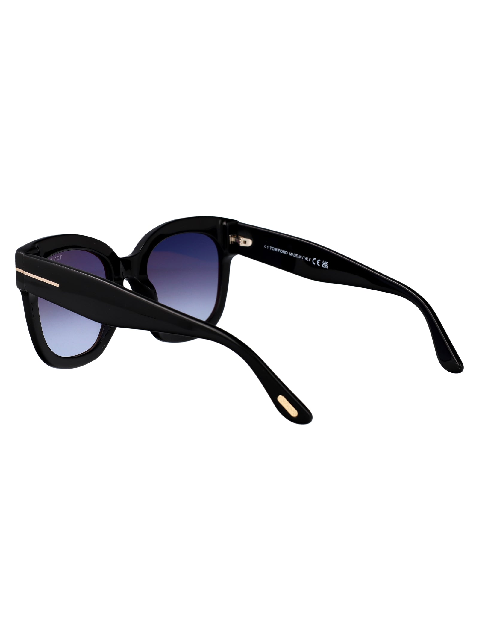 NERO LUCIDO / BLU GRAD ACETATE SUNGLASSES Tom Ford