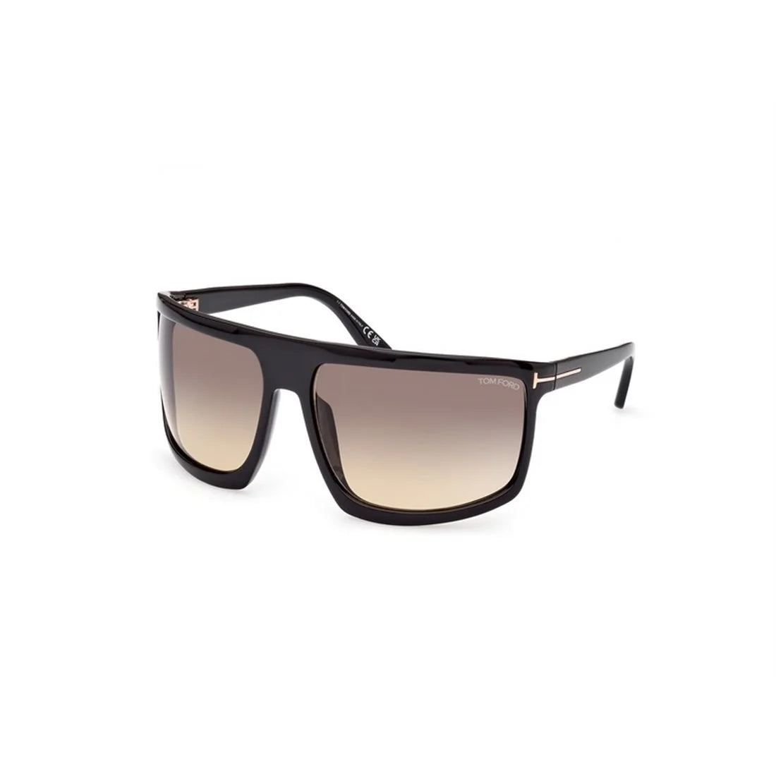 Tom Ford CLINT-02 FT1066 01B Tom Ford Shiny Black 68