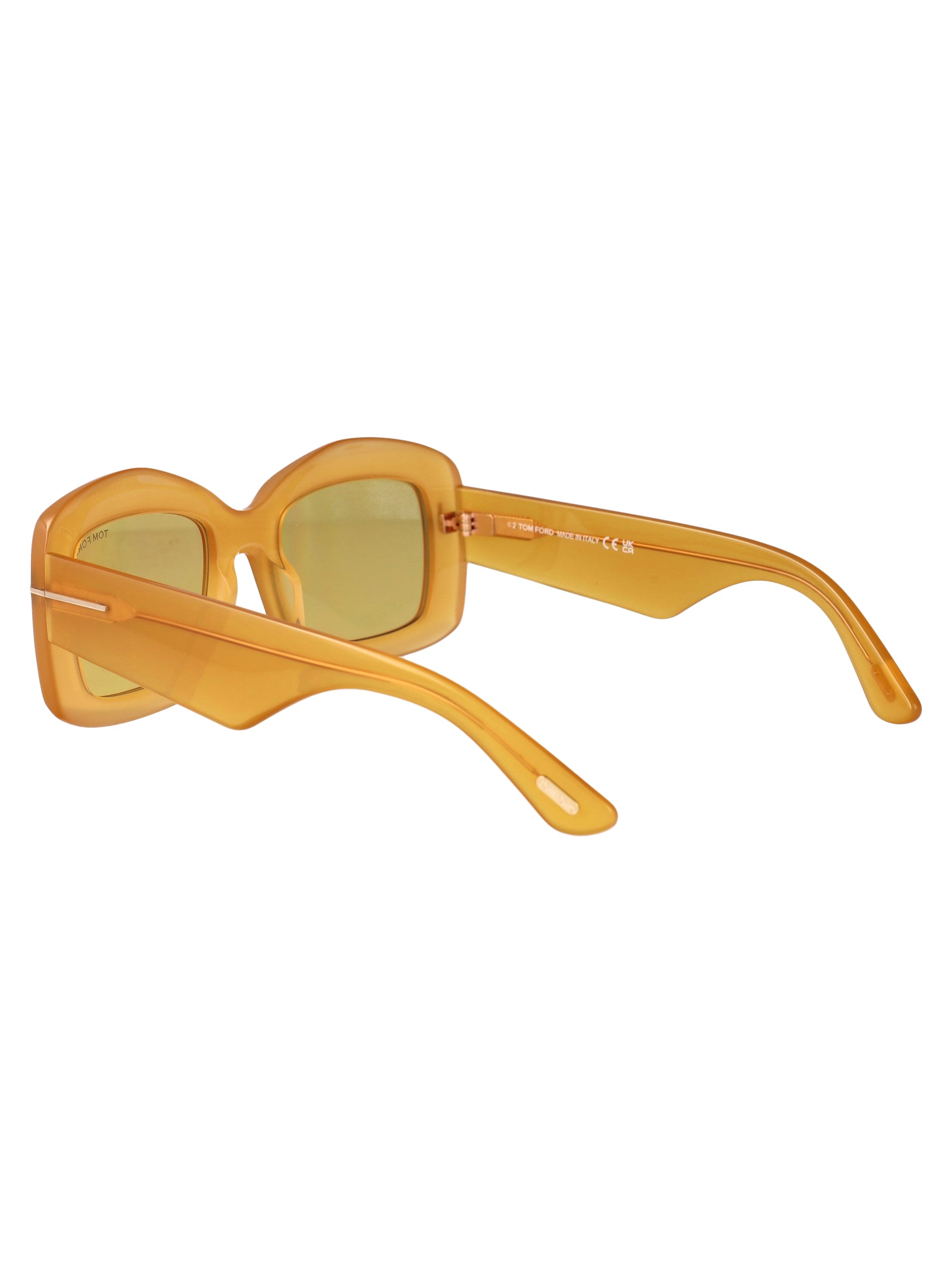 GIALLO LUC / MARRONE ACETATE SUNGLASSES Tom Ford