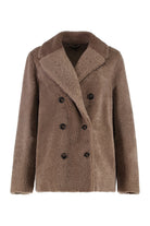 FUTURA DOUBLE-BREASTED PEACOAT S MAX MARA Camel 38