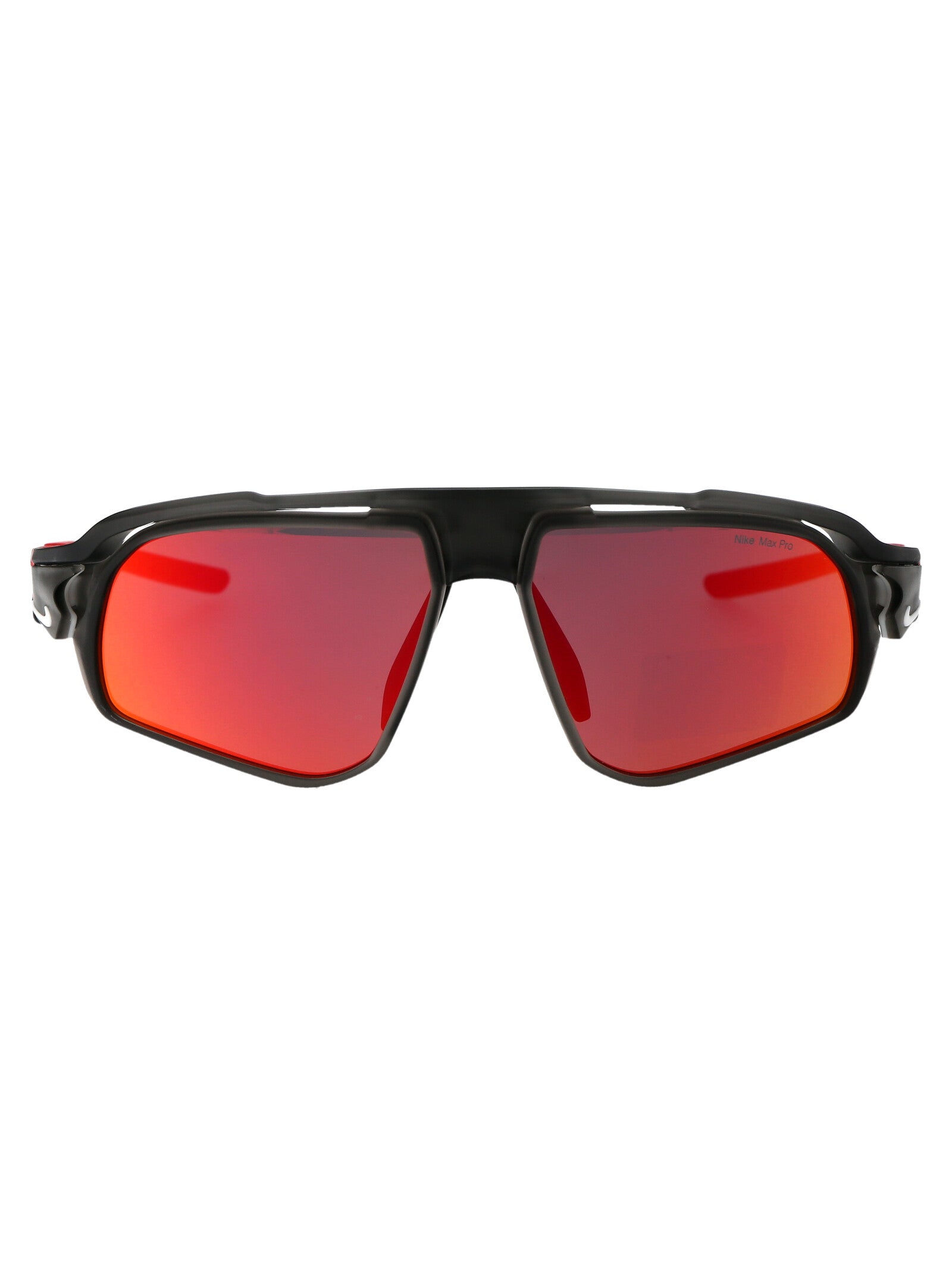 GREY W/ RED MIRROR MATTE ANTHRACITE ACETATE SUNGLASSES Nike GREY W/ RED MIRROR MATTE ANTHRACITE 59