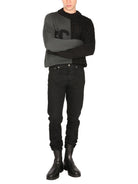 SWEATER WITH LOGO INLAY GCDS