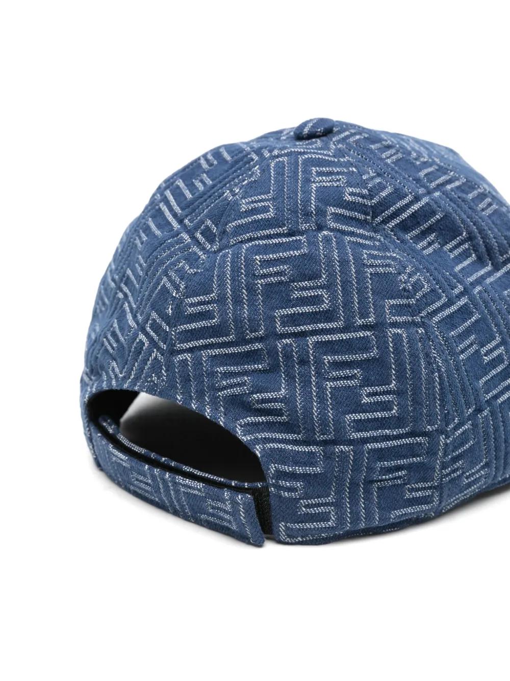 BLUE COTTON HATS Fendi