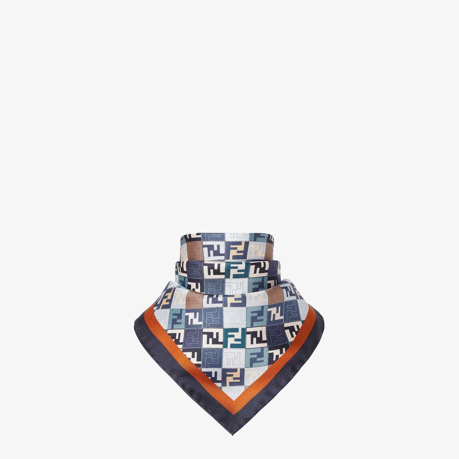 MULTICOLOUR SILK FOULARDS Fendi