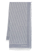 BLUE COTTON FOULARDS Fendi BLUE UNI