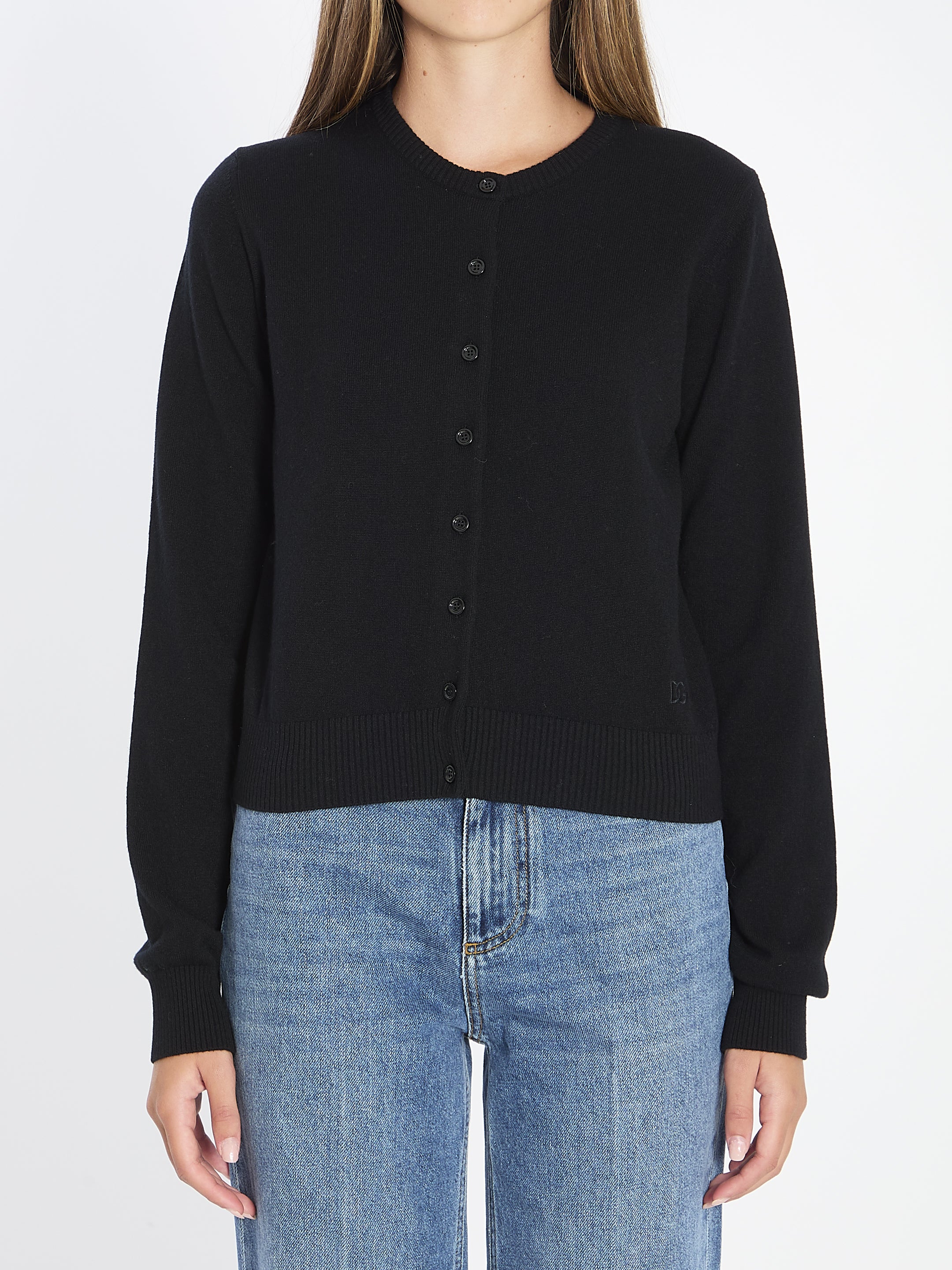 CASHMERE CARDIGAN Dolce & Gabbana BLACK 44