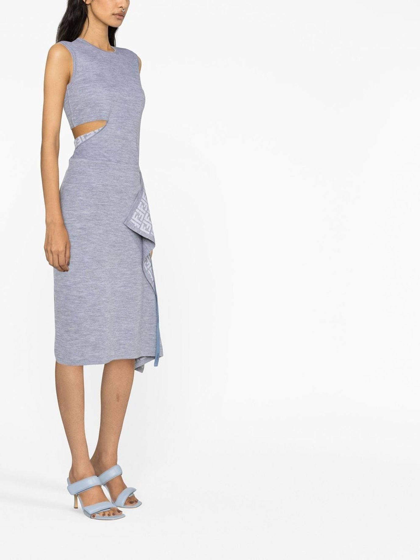 WOOL GREY TOPS Fendi