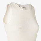 WHITE COTTON TOPS Fendi