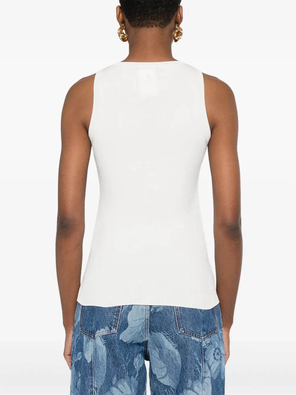 WHITE COTTON TOPS Fendi
