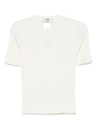 WHITE COTTON T-SHIRTS Fendi WHITE 44