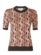FENDI OPTICAL T-SHIRT Fendi NUDE & NEUTRALS 42