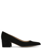 BLACK LEATHER HEELED SHOES Gianvito Rossi BLACK 36