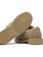 BEIGE RUBBER LOAFERS Gianvito Rossi