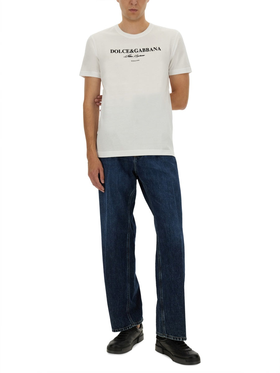 COTTON CREW-NECK T-SHIRT Dolce & Gabbana