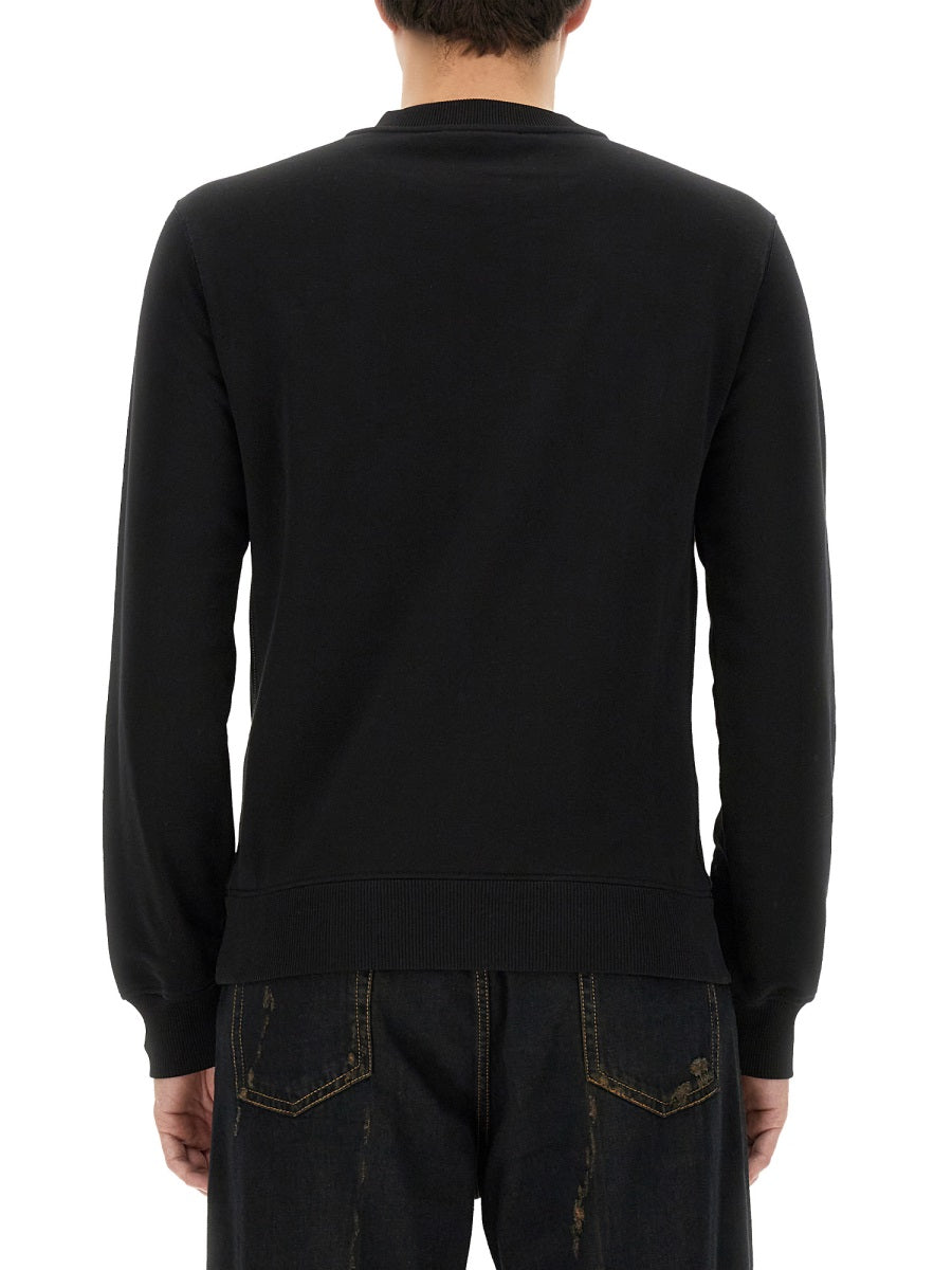 SWEATSHIRT WITH LOGO PLAQUE Dolce & Gabbana