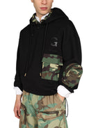 SWEATSHIRT WITH CAMO DETAILS Dolce & Gabbana
