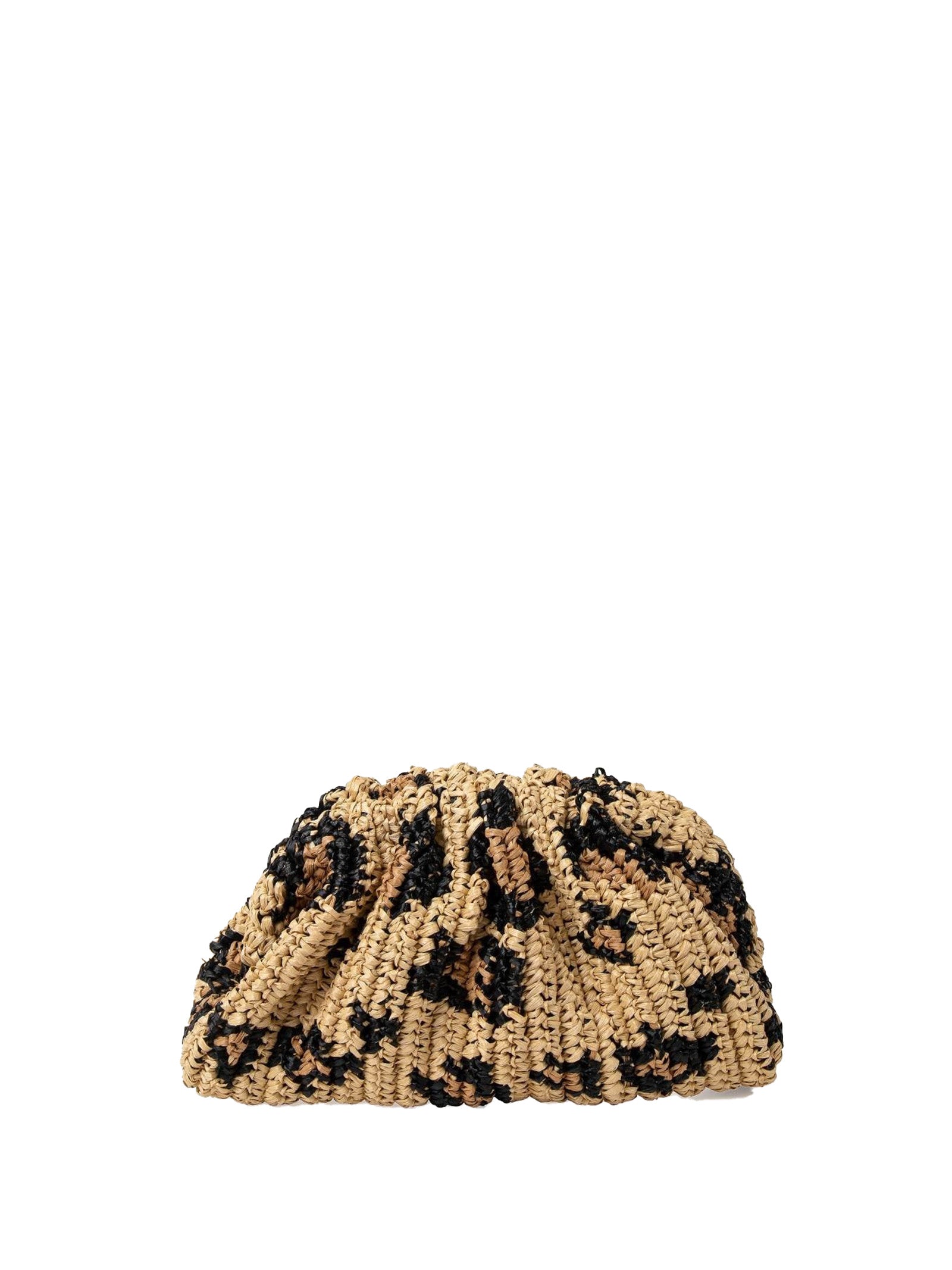 MARIA LA ROSA GAME CLUTCH BAG IN ANIMALIER CROCHET Maria la Rosa LEO UNI