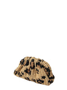 MARIA LA ROSA GAME CLUTCH BAG IN ANIMALIER CROCHET Maria la Rosa