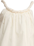 BEIGE SILK TOP LOULOU DE SAISON