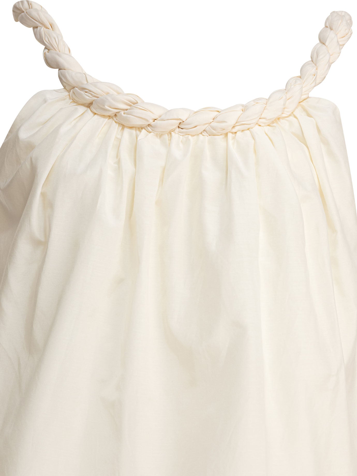 BEIGE SILK TOP LOULOU DE SAISON