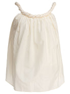 BEIGE SILK TOP LOULOU DE SAISON BEIGE XS