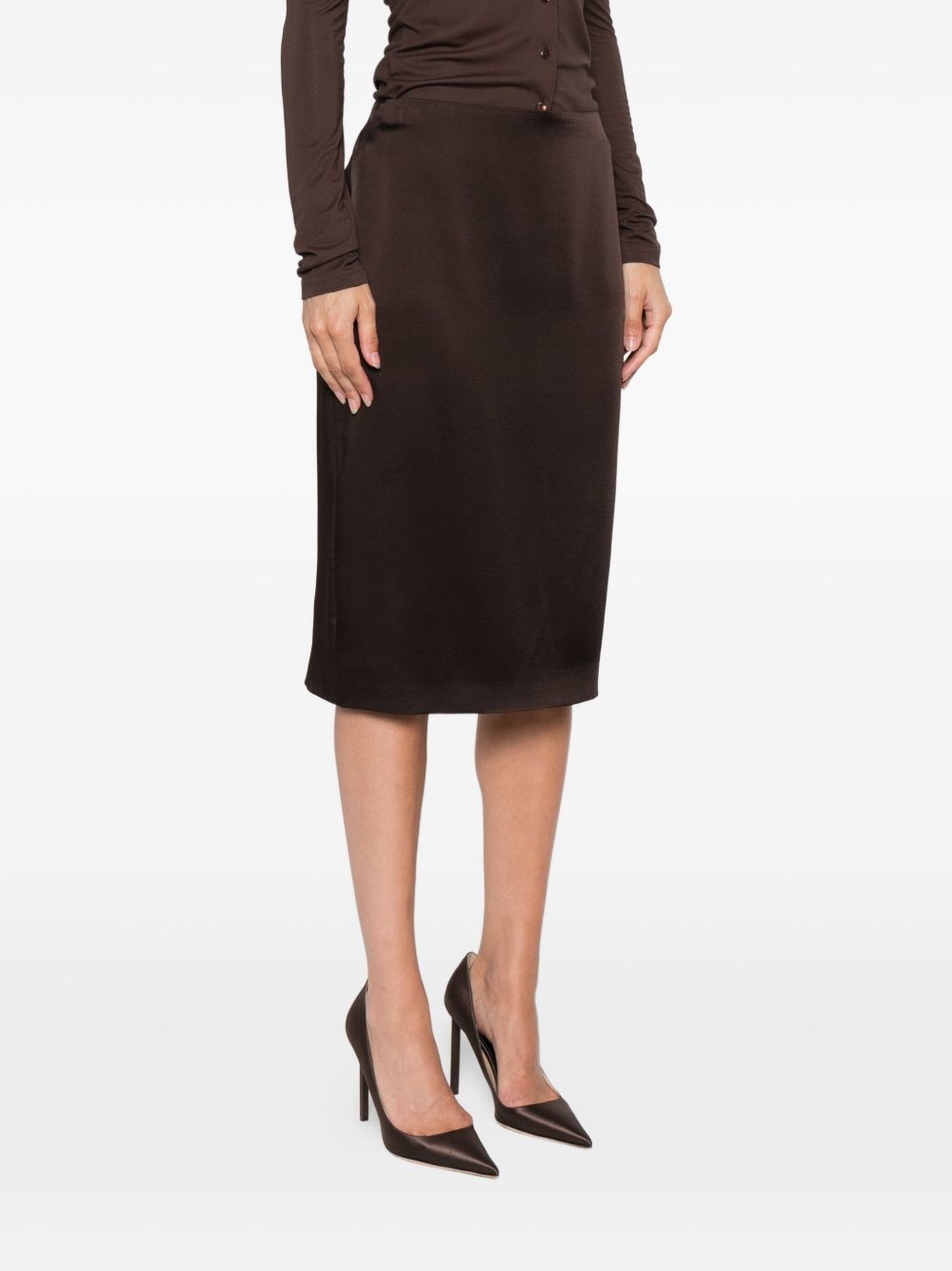 SATIN MIDI SKIRT Tom Ford