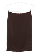 SATIN MIDI SKIRT Tom Ford MARRONE SCURO 38