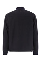 SILK AND CASHMERE BOMBER JACKET Herno