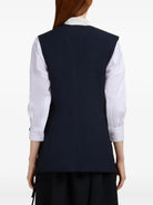 WOOL WAISTCOAT WITH SIDE SLITS Marni