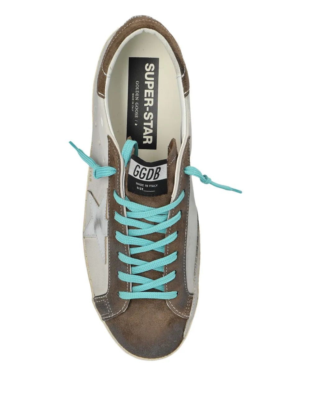 SUPER-STAR LEATHER UPPER SUEDE TOE Golden Goose