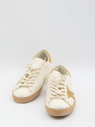 SUPER STAR LEATHER UPPER TOE AND TO Golden Goose