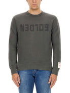 DARK GREY COTTON SWEATSHIRT Golden Goose GREY S