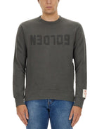 DARK GREY COTTON SWEATSHIRT Golden Goose