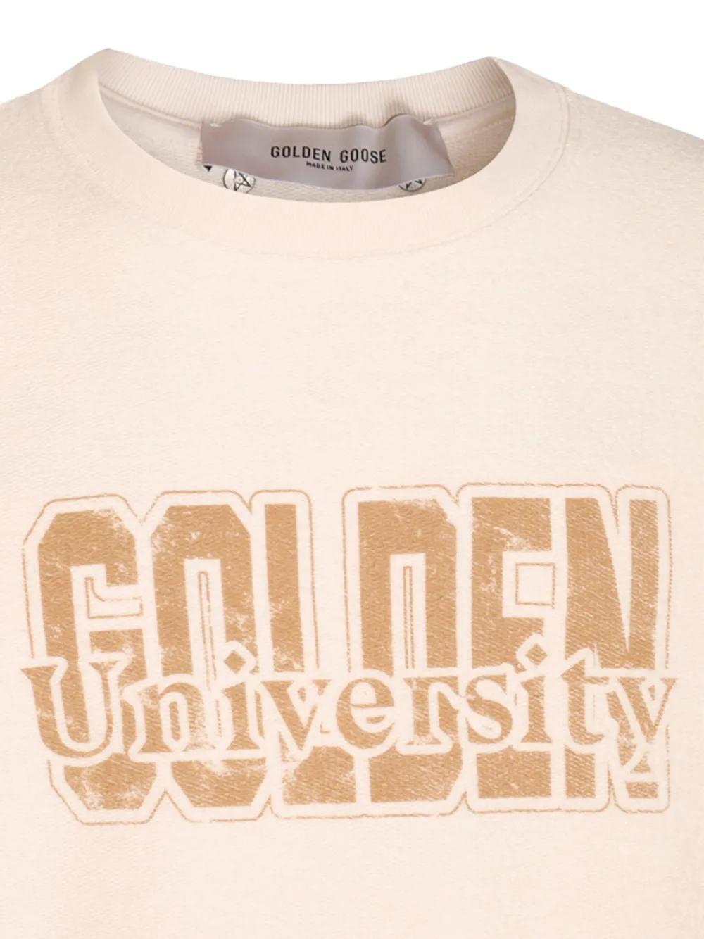 LOGO COTTON SWEATSHIRT Golden Goose