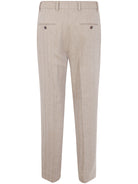 "JOURNEY" MAN`S RELAX STRAIGHT PANT TAILORING CHEVRONNE Golden Goose