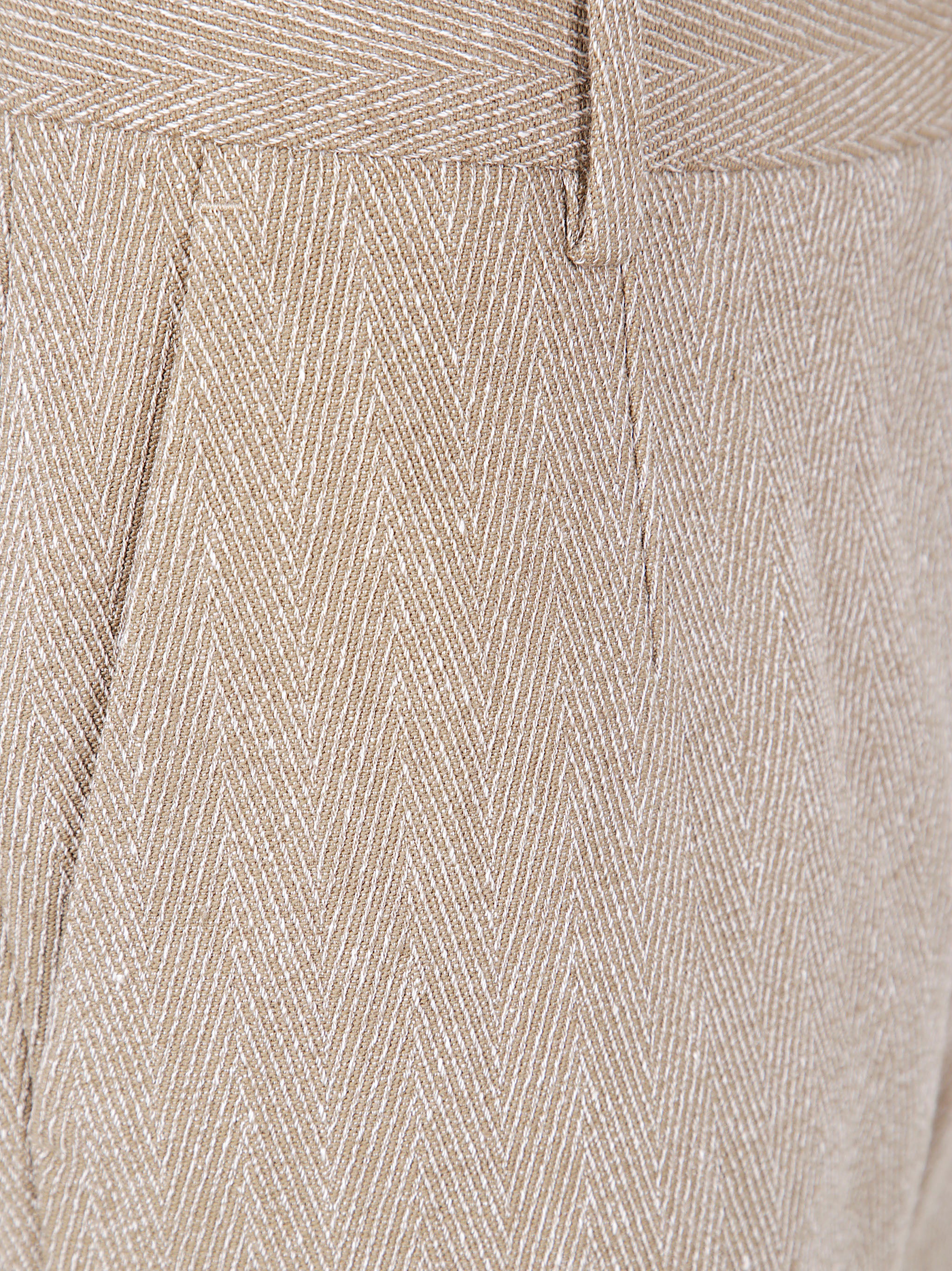 "JOURNEY" MAN`S RELAX STRAIGHT PANT TAILORING CHEVRONNE Golden Goose