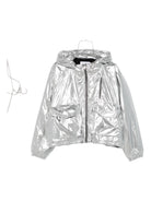 GONIE HOODED JACKET IRO SILVER 36