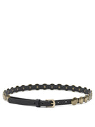 BLACK COW LEATHER BELT Golden Goose BLACK 85